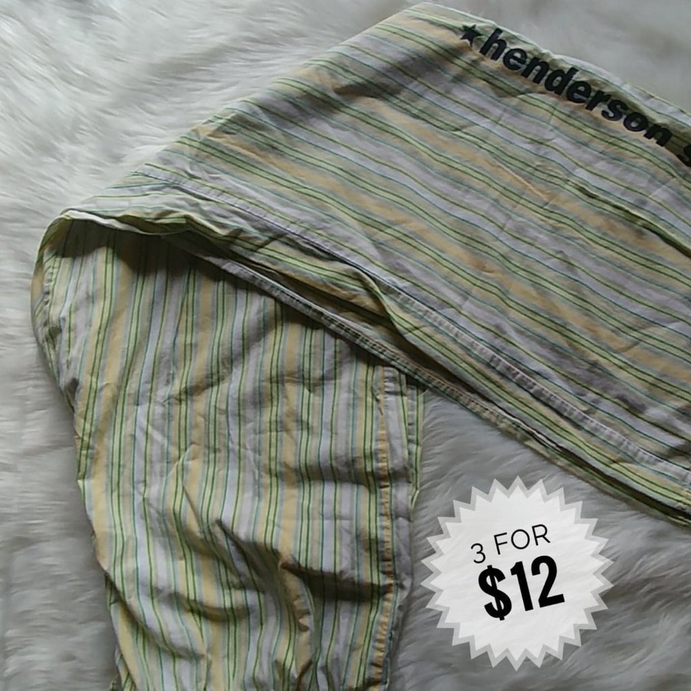 3/$12 🔴  HSU  Alumni Striped Sleep bottoms